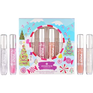 Essence Holiday 2024 Extreme Shine Gift Set - 4 Best-Selling Lip Gloss Shades in Winter Wonderland Packaging