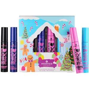 Essence Holiday 2024 I Love Extreme Mascara Gift Set - 4 Pack Black for Stunning Lashes
