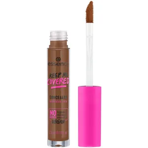 Essence Keep Me Covered Concealer - Mahogany, Lightweight Non-Comedogenic Formula for Flawless Skin