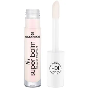 Essence Super Balm Glossy Lip Treatment - Light Pink - 10-Hour Hydration with Shea Butter & Vitamin E