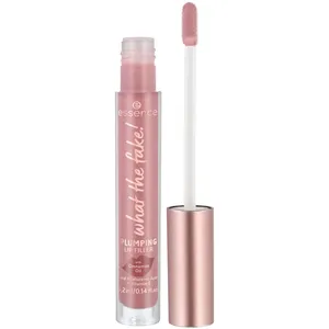 Essence What The Fake! Plumping Lip Filler - Oh My Nude! Glossy Hydration with Hyaluronic Acid