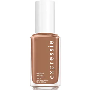 Essie Expressieâ„¢ Vegan Quick-Dry Nail Polish - Light Brown, 10 ml, 8-Free Formula, Easy Application