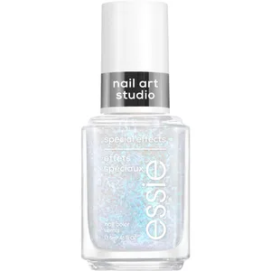 Essie Gilded Galaxy Nail Art Studio Special Effects Polish, Vegan, Blue, Flaky Pearl Finish, 13.5 ml