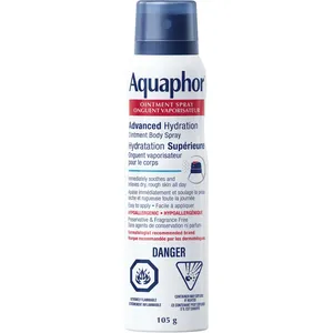 Eucerin Aquaphor Healing Ointment Moisturizing Body Spray for Dry Skin, 6.3 oz