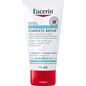 Eucerin Complete Repair Daily Moisturizing Hand Cream for Dry Hands - 5% Urea, Non-Greasy