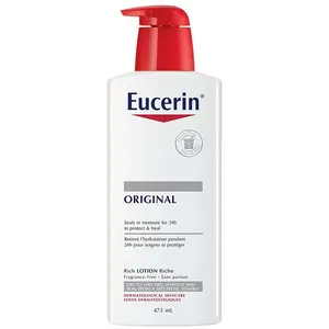 Eucerin Original Lotion for Very Dry Sensitive Skin, Fragrance-Free, Long-Lasting Moisturization
