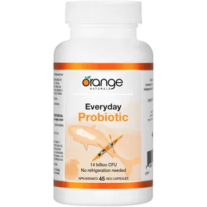 Everyday Probiotic 45 V-Caps for Gut Health - Supports Digestive Wellness with 5 Probiotic Strains