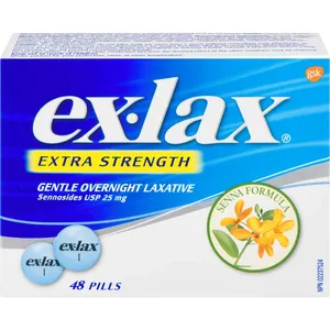 Ex-Lax Extra Strength Pills for Occasional Constipation Relief - 25mg Sennosides