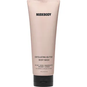 Exfoliating Butter Bodywash with Tangerine & Lavender - Vegan, Cruelty-Free, 3-in-1 Cleanser