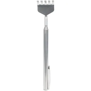 Extendable Back Scratcher - Telescopic Stainless Steel & Aluminum, 6' to 20' Lightweight Design