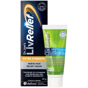 Extra Strength Nerve Pain Relief Cream with Capsaicin for Diabetic Neuropathy & Post-Herpetic Pain