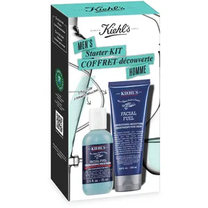 Facial Fuel Men's Starter Kit - Energizing Face Wash & Moisturizer, Includes Hand Salve Sample