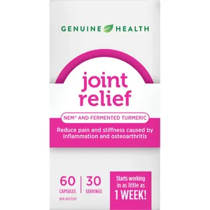 Fast Joint Care with NEMÂ® & Turmeric - 500mg NEM, Gluten-Free, Vegan Capsules for Osteoarthritis Relief