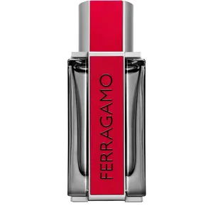 Ferragamo Red Leather Eau de Parfum - Citrus Aromatic Leather for Men, 100ml Luxury Fragrance