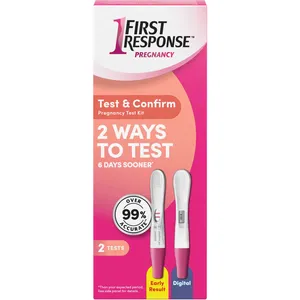 First Response Pregnancy Test - Early Result & Digital, Over 99% Accuracy, Results in 3 Minutes