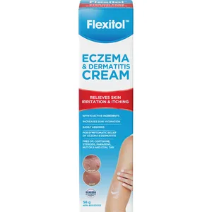 Flexitol Eczema Cream with Colloidal Oatmeal, Aloe Vera & Natural Ingredients for Dry Skin Relief