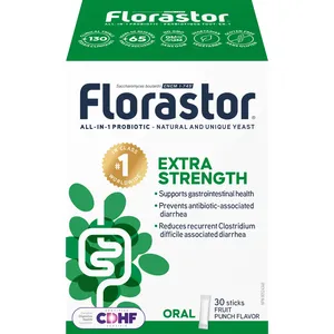 Florastor Extra Strength Probiotic - 30 Sticks - Supports Gut Health & Immune Defense