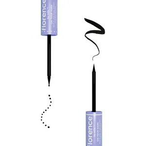 Florence By Mills Dual-Ended Liquid Eyeliner - 2-in-1 Dot & Line, No Animal Testing, Vegan Formula