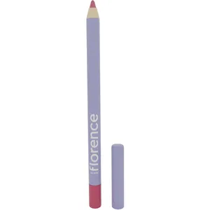 Florence By Mills Mark My Words Lip Liner - Confident Semi-Matte Color, 2-in-1, Jojoba Oil, 4 Shades
