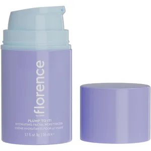 Florence By Mills Plump To It Hydrating Facial Moisturizer - Lightweight, Paraben-Free, Skin Plumping