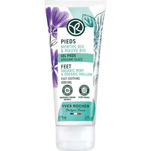 Foot Soothing Iced Gel with Organic Mint and Mallow â€“ Instant Cooling Relief for Hot Feet