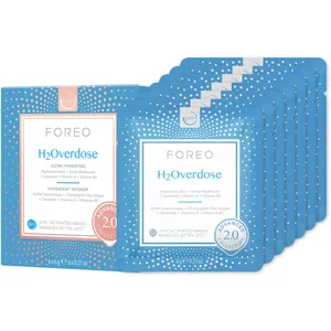 Foreo H2Overdose UFOâ„¢ Activated Mask 2.0 - Blue for Deep Hydration & Skin Rejuvenation