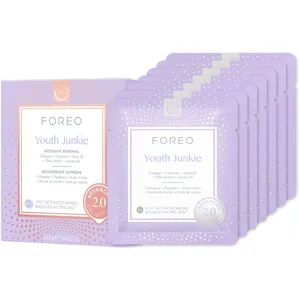 Foreo Youth Junkie UFOâ„¢ Activated Mask 2.0 - Lavender, Anti-Aging, Hydrating, Biodegradable Fabric