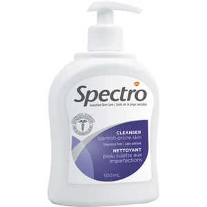Fragrance Free Facial Cleanser for Blemish Prone Skin - Gentle, Non-Irritating, Dermatologist Recommended