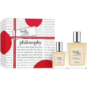 Fresh Cream Warm Cashmere Eau de Toilette Holiday Gift Set - Cozy Fragrance for Her, 60ml & 15ml