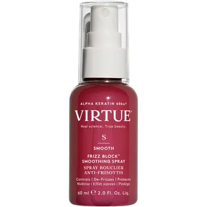 Frizz Block Smoothing Spray - 72hr Humidity Protection for Silky-Smooth Hair - Heat Activated