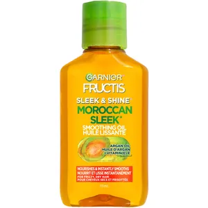 Fructis Sleek & Shine Moroccan Oil Treatment for Frizz Control and Intense Smoothing
