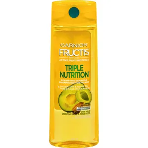 Fructis Triple Nutrition Shampoo for Stronger, Smoother, Shinier Hair - 3x Nourishing Moisture