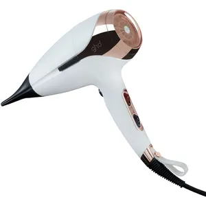 GHD Helios Advanced Professional Hair Dryer - White, Lighter, Faster, Smoother Results, 30% More Shine