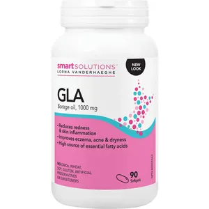 GLA Borage Oil 1000 mg - Natural Skin Support with Gamma-Linolenic Acid for Radiant Skin