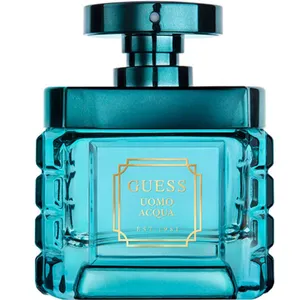 GUESS UOMO ACQUA Eau de Toilette for Men - Woody Aromatic Fragrance with Lemon & Cucumber Notes