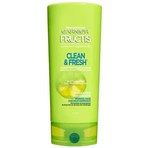 Garnier Fructis Clean & Fresh Conditioner - Strength & Energy Boost for Healthy Hair