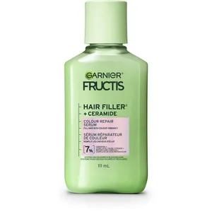 Garnier Fructis Hair Filler + Ceramide Serum for Colored Hair - 9X Smoother & 4 Weeks Vibrant Color