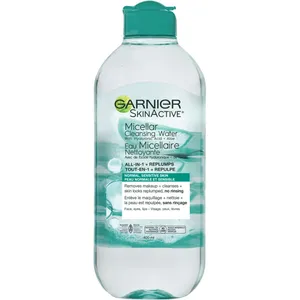 Garnier Micellar Water with Hyaluronic Acid - All-in-One Cleanser for Makeup Removal & Hydration