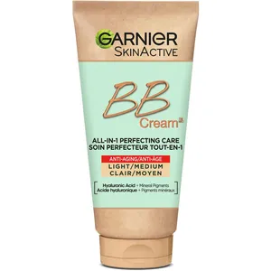 Garnier SkinActive Anti-Aging BB Cream Medium with Hyaluronic Acid & Aloe for Luminous Skin