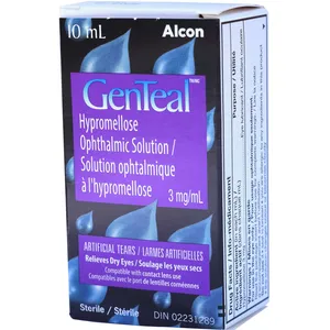 Genteal Drop Art Tears 10ml - Soothing Eye Drops for Dry Eyes, Hydrating Relief for Irritated Eyes