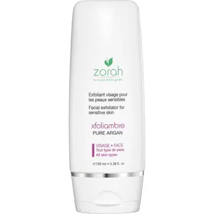 Gentle Facial Exfoliator for Sensitive Skin with Amber & Argan Oil - Radiant Skin Solution