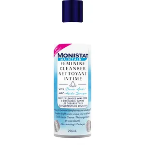 Gentle Monistat Maintain Feminine Wash with Boric Acid for Odor & Discharge Control