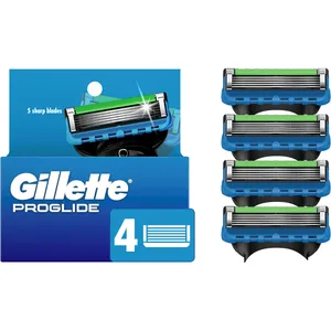 Gillette ProGlide Men's Razor Blades, 4 Refills - Precision Shave with Enhanced Comfort & FlexBall Tech