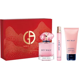 Giorgio Armani My Way Nectar Eau de Parfum Holiday Gift Set - 90ml Perfume, 10ml Travel Size, 50ml Lotion