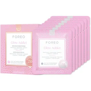 Glow Addict UFOâ„¢ Activated Mask 2.0 - Pearl Pink for Radiant Complexion & Long-Lasting Hydration