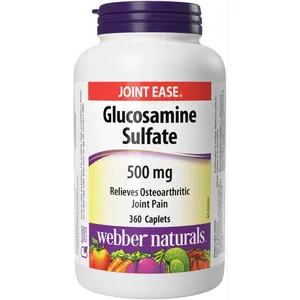 Glucosamine Sulfate 500 mg - Joint Health Supplement for Cartilage Support and Mobility Improvement