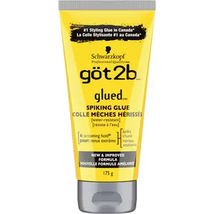 Glued Spiking Glue for Extreme Hold - Water-Resistant Hair Gel for Spiker Styles