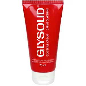Glysolid Glycerine Skin Cream 200ml - Fragrance Free, Paraben Free, Vegan Moisturizer for Dry Skin