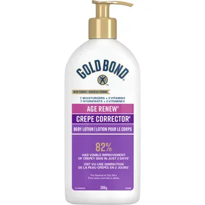Gold Bond Age Renew Crepe Corrector Body Lotion 396g - Firm, Hydrate & Tighten Dry, Crepey Skin