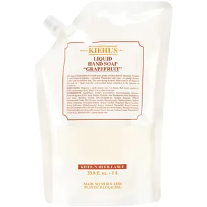 Grapefruit Liquid Hand Soap Refill Pouch - Gentle Cleansing with Coconut-derived Ingredients